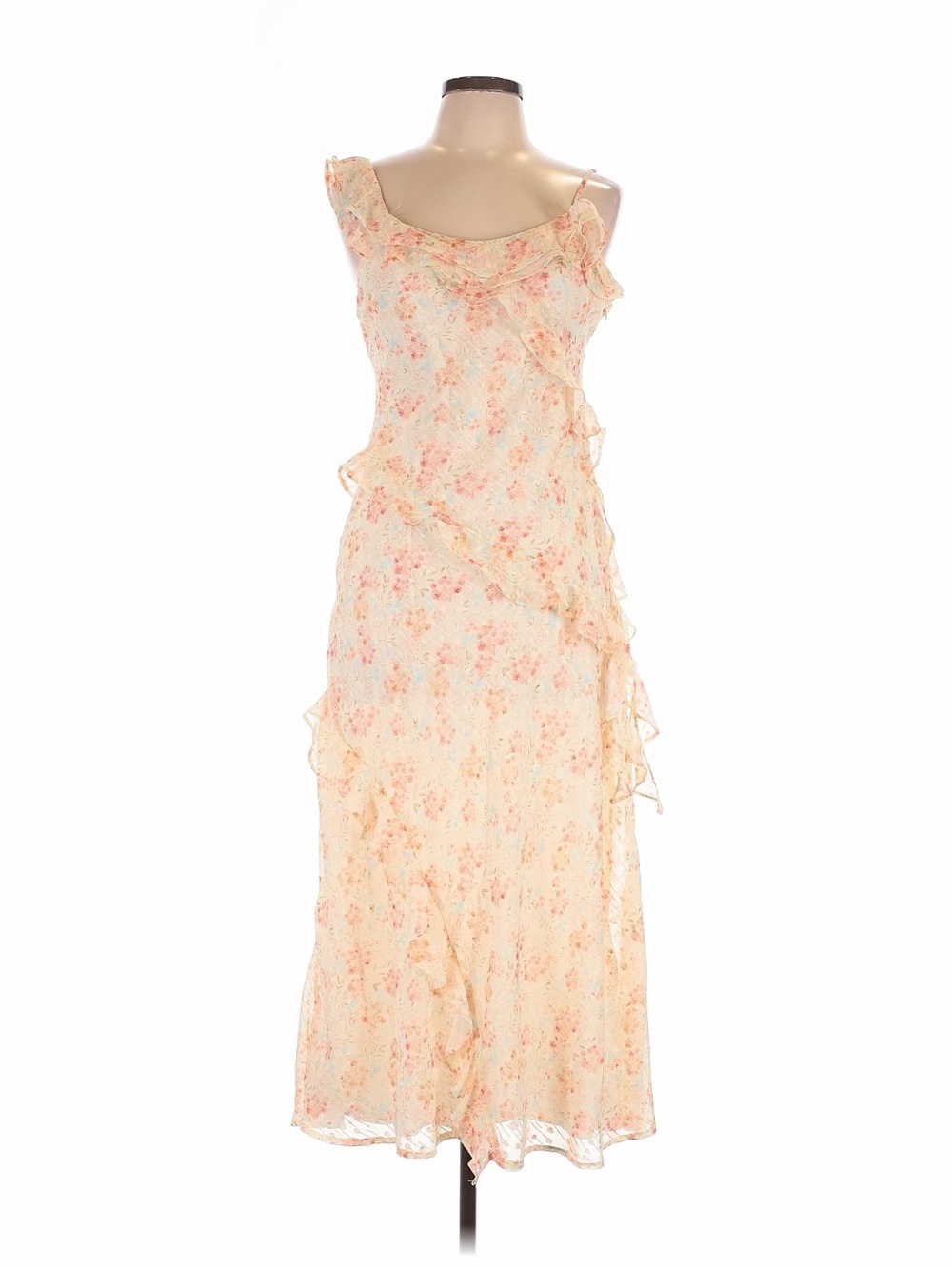 Floral Ruffle Maxi Dress - Picture 5 of 8